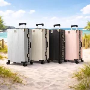 여행용 캐리어 20인치 24인치 28인치 폴리카보네이트 경량 알루미늄 소형 기내용