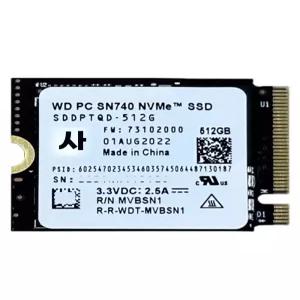 WD SN740 1T 2230 메모리 플래시 2T NVMe M2 SSD1TB