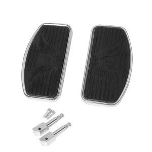 할리 스포츠스터 883 1200 다이나를 위한 오토바이 리어 조수석 바닥판 360도 앵글 풋레스트 페그