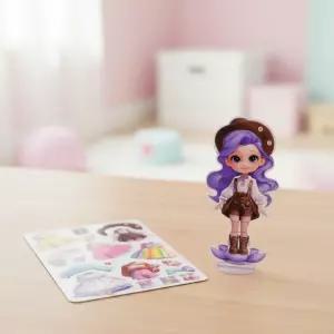 캐스B 자석인형 옷입히기 라벤더 소꿉놀이 마그네틱 의상 패션 자석 코디놀이 캐릭터 장난감