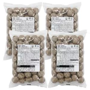 궁중육단 국내산 소고기 돼지고기 닭고기 원육 돼지감자 저당 단백질 궁중 완자 고기 고기완자 육단 2세트