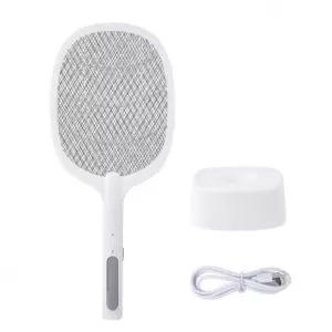 2in1 전자벌레채 벌레잡는채 충전 전자모기채 모기채 모기트랩