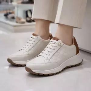 [탠디]X26005 여성 키높이 소가죽 쿠션 스니커즈 데일리 워킹화