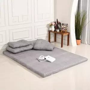 [더베딩샵]롱탄탄폼 3단 접이식 매트리스 손님용 접는 토퍼 1인 SS