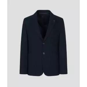 매장정품 빈폴 BEANPOLE MEN 프리미엄 저지 솔리드 재킷 - 네이비 BC6111C12R 582246