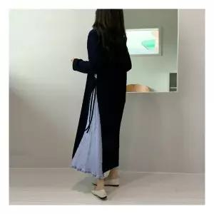 긴팔셀리주름원피스 임산부원피스 빅사이즈원피스 하객룩 임부복 160034