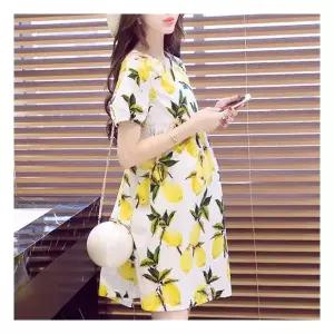 JS.레몬수유원피스- 빅사이즈 외출 수유복 원피스 159985