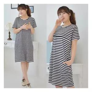 반팔안젤라수유원피스- 빅사이즈 수유복 산모 임산부 159966