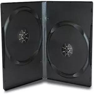 Progo 50 팩 스탠다드 블랙 더블 DVD 케이스 14MM