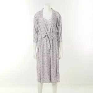 [비너스][VGNA207A/VGNA207B]초경량소재로 깃털처럼 가벼운 블랙라벨 가운/롱원피스 앙상블세트