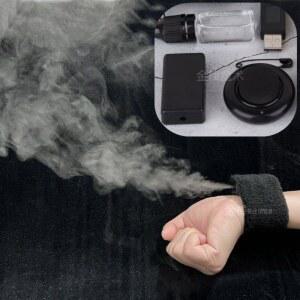 손목 밴드 연무기 미니 스트랩 포그머신 소품 스모그 밴드 마술 마술무대소품 연출