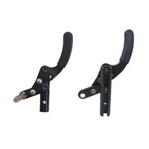 의자 마운팅용 강한 마운트 고감도 튜브형 핸드 휠체어브레이크 액세서리 한쌍