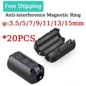 호환 EMI 노이즈 필터, 페라이트 블랙 방해 방지, 간섭 코어 억제기, EMC 3.5MM, 5MM, 7MM, 9MM, 11MM, 13MM, 15MM, 20