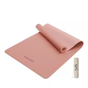 YOTTOY 요토이 전문가용 PTI 성능 인증 | 천연 고무+ 코코넛 소재 요가 매트 0.5 cm | 땀 나도 안정감 유지 가능 부상방지 | 스트랩+파우치 | 2.7Kg