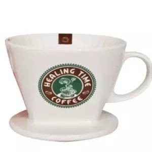 도자기 커피드리퍼 핸드 여과기 필터 홈카페 드립