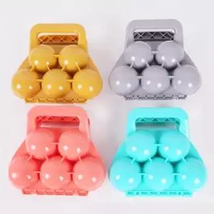 5볼 눈뭉치 제조기 눈사람 스노우볼메이커 만들기 눈싸움 눈집게 오리눈사람집게 오리눈집게 러버덕