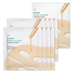 피캄 레티놀 보습 스킨케어 콜라겐 모공 탄력 오버나이트 하이드로겔 마스크 8개 36g