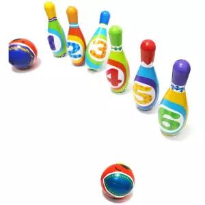 숫자공부 신체발달 말랑 소프트볼링set 아동볼링 성장발달 남아장난감 집중력 감각발달