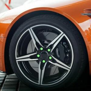 20Pcs 17mm 실리콘 자동차 림 휠 너트 나사 커버 러그  볼트 캡 허브 블랙/레드/퍼플/그린 타이어 악세사리