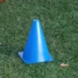 [콩심팥심]게임용 1p 칼라콘 랜덤색상 꼬깔콘 소 칼라 축구연습