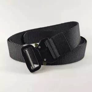 원터치 남자 캐주얼 벨트 패브릭 버클 등산 청바지