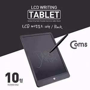 TBZ Coms 메모보드 전자노트 10형 LCD Black 전자 메모패드 전자칠판 IE162