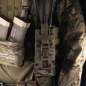 경량 무전기 파우치 | 범호환  몰리 인터폰 가방 에어  사격 연습 악세사리용