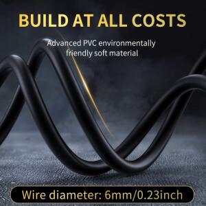 RUZUO 디지털 하이파이 RCA 오디오 케이블 5.1 스테레오 OFC RCA-RCA 동축 수 스피커 앰프 DAC DVD용 0.5m