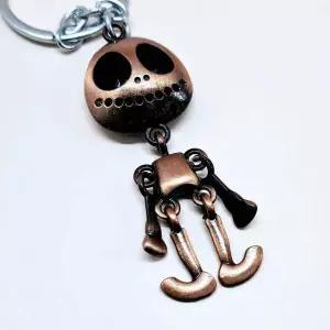 bns 해골 인형 가방 키링 우정 커플 키홀더 브론즈