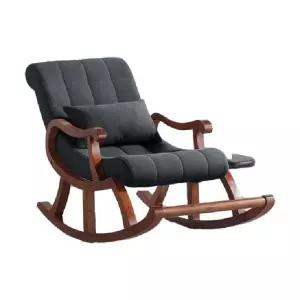 원목흔들의자 안락의자 가구 앤틱 리클라이너 쇼파 낮잠 1인 수면 카페 독서 발코니