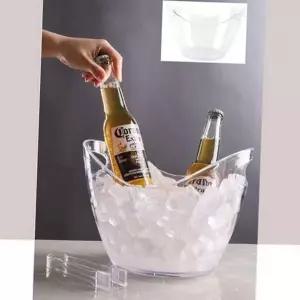 투명 아이스 버킷 보냉통 아이스 바스켓 대용량 샴페인 맥주 와인