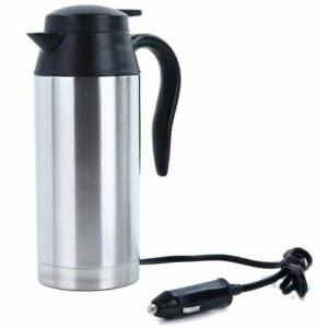 샤크팡카포트 자동차 휴대용 전기 충전식 끓는 캠핑 범용 박스 24볼트커피포트 재떨이 시가잭