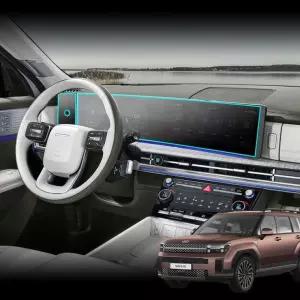 싼타페 MX5 네비게이션 보호 필름