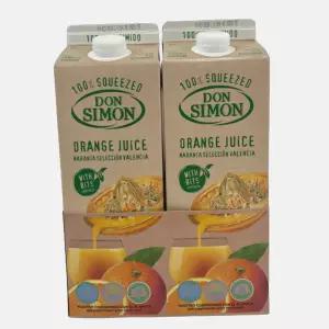 돈시몬 오렌지 주스 쥬스 착즙 2L 2입