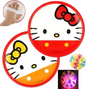 신체균형발달 반짝이는 헬로키티 야광캐치볼 정서안정 신나는놀이 소근육발달 두뇌발달