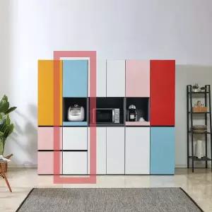 크레용 밥솥 주방 서랍장