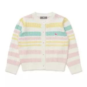 블루독베이비1 (4611920001) 26SS PK)멀티스트라이프니트가디건 (봄여름 신상품)