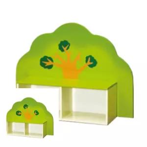 2WC 나무 책꽂이 의자 어린이집교구장 유아교구장 유아책꽂이