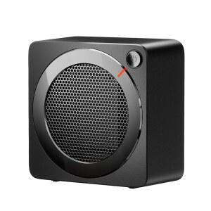 가이아탑 미니 공간 히터, 실내용 경량 PTC 세라믹 고속 난방 500W 에너지 효율적, 과열 및 45 팁 오버 보호, 사무실용 휴대용 책상 전기 히터 블랙