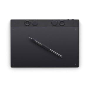 Wacom Intuos Pro 중형 블루투스 프로페셔널 그래픽 드로잉 태블릿, Pen 3, Mac, Windows와 호환 - 2025 에디션