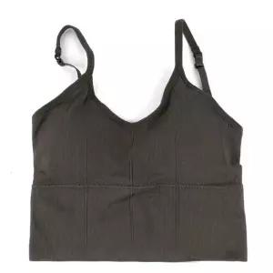 WL 브라탑 캡 내장 이너 나시 회색 이너나시 스포츠나시 캡나시 브라탑 회색브라탑