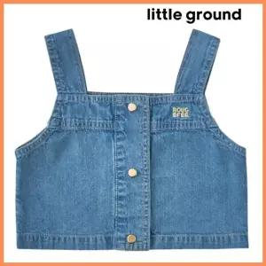 [리틀그라운드8] 루즈페(76119-224-01)데님뷔스티에/아동여아 상의 조끼 레이어드 데일리 코디 선물
