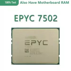 LGA4094 마더보드EPYC 7502 CPU 2.5GHZ 32C 64T 64M 캐시 180W DDR4-2666V 소켓 sp3 프로세서