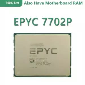 EPYC CPU 7702P 32코어 64 스레드 2.0 GHz 64MB 200W SP3 64C/128T 프로세서 슈퍼마이크로 마더보드 단일 D