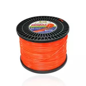 하야부사 예초기줄날 대용량 오렌지사각 2.6mmx1315m H19
