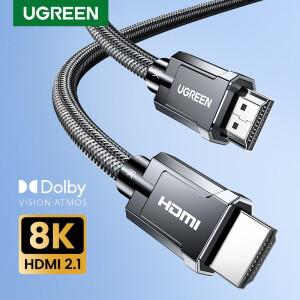 UGREEN 샤오미호환 TV 박스용 HDMI 호환 케이블  플스호환 초고속 인증  8K @ 60Hz 48Gbps eARC 돌비 비전