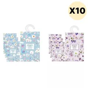 부케가르니 파우더 머스크 옷장방향제 L 8개 X10SET BNA