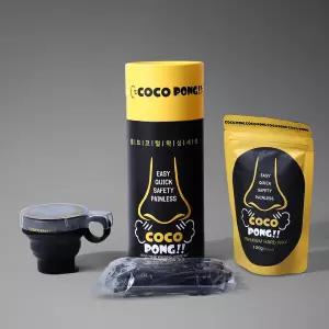 자체브랜드 코코퐁 코털왁스 셀프왁싱 남자 코털제거 턱 수염 눈썹 왁싱 제모 재료 100g