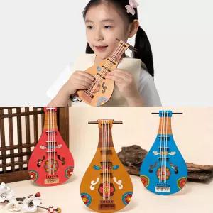 전통 악기 당비파 만들기 음악 장난감 미술 놀이 교구 세트 키트 (20개) 배송비X