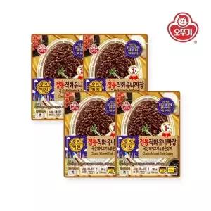 [오뚜기] 오즈키친 정통직화유니짜장 180g x 4개